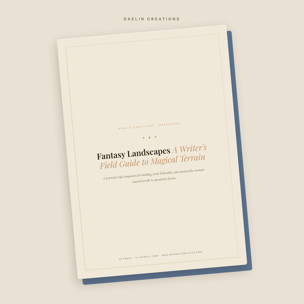 Fantasy Landscapes Writer's Guide — image 2