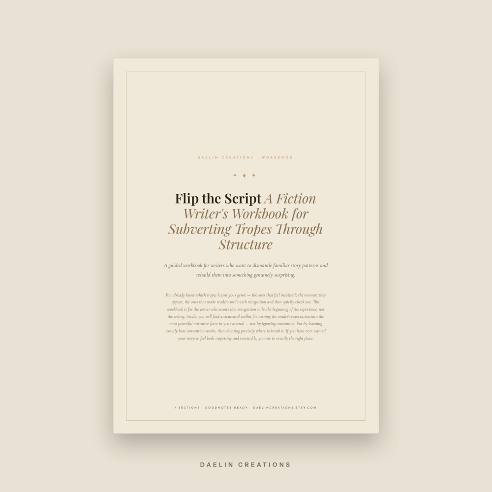 Flip the Script — Fiction Writer's Workbook for Subverting Tropes