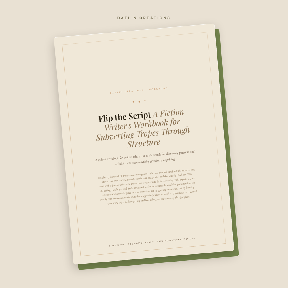 Flip the Script — Fiction Writer's Workbook for Subverting Tropes — image 2