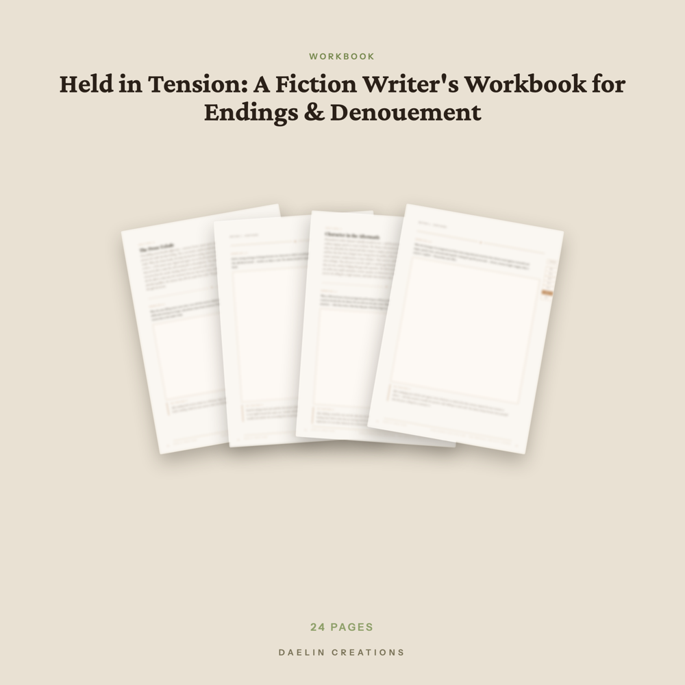 Fiction Writing Workbook — Endings & Denouement — image 3