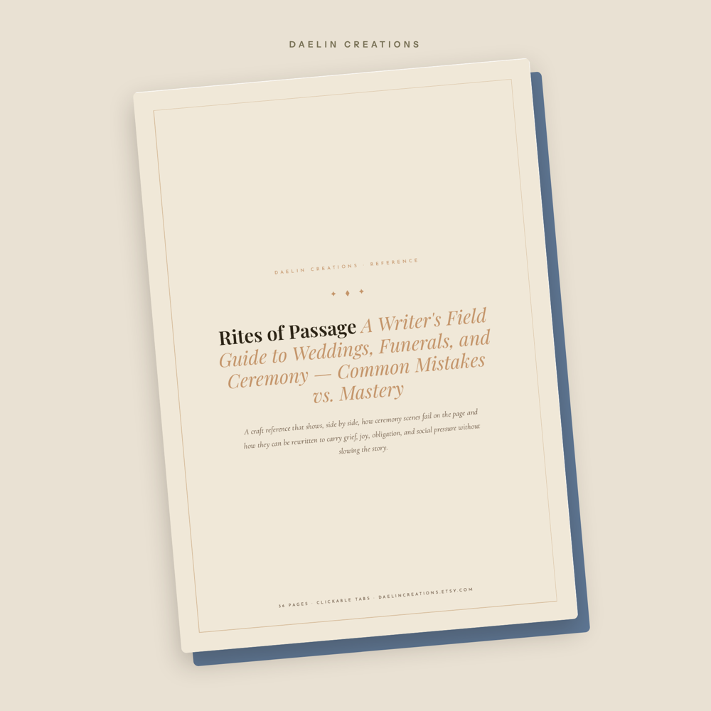 Writing Weddings & Funerals Guide — image 2