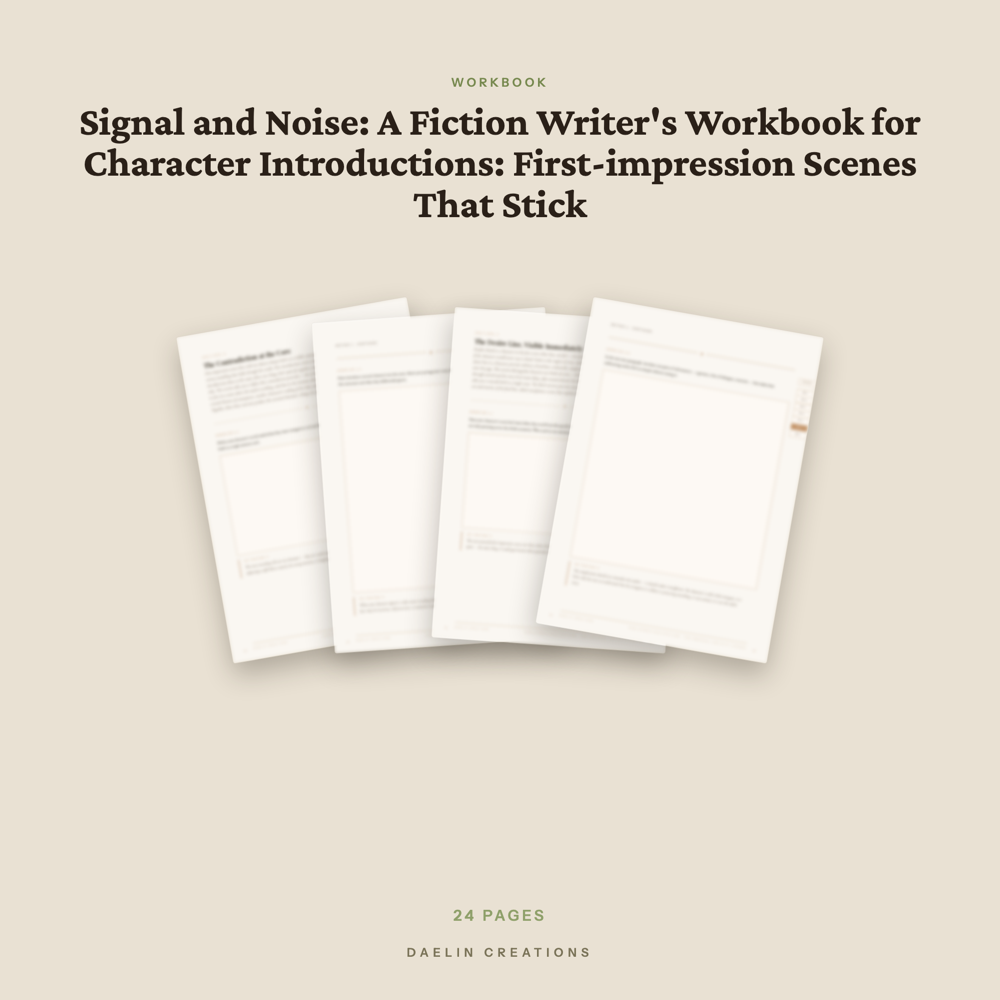 Fiction Writing Workbook — image 3